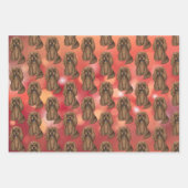 Ruby Cavalier King Charles Spaniel   Geschenkpapier Set (Vorderseite 2)