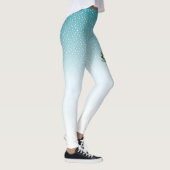 Ruby Cavalier King Charles Spaniel im Winter Leggings (Rechts)