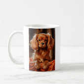 Ruby Cavalier King Charles Spaniel Kaffeetasse (Links)