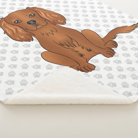 Ruby Cavalier King Charles Spaniel & Paws Sherpadecke (3/4)