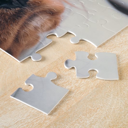 Ruby Cavalier King Charles Spaniel Puppy Dog Puzzle (Seite)