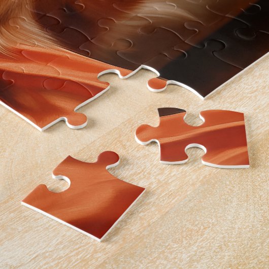 Ruby Cavalier King Charles Spaniel Puzzle (Seite)