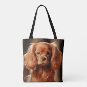Ruby Cavalier King Charles Spaniel Tasche (Rückseite)