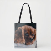 Ruby Cavalier König Charles Spaniel Hund Tasche (Vorderseite)