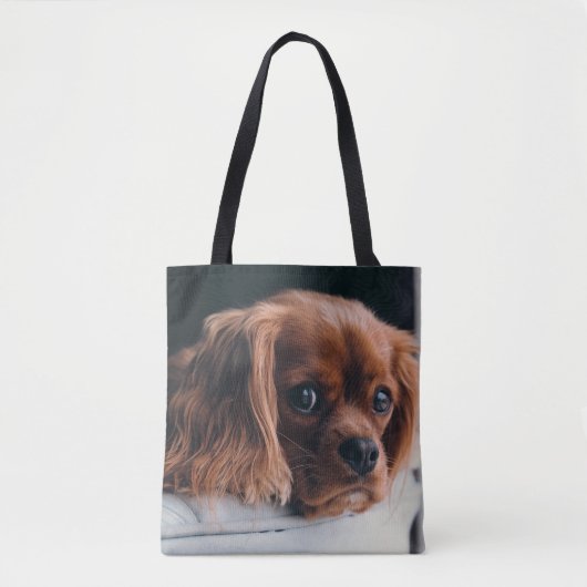 Ruby Cavalier König Charles Spaniel Hund Tasche (Vorderseite)