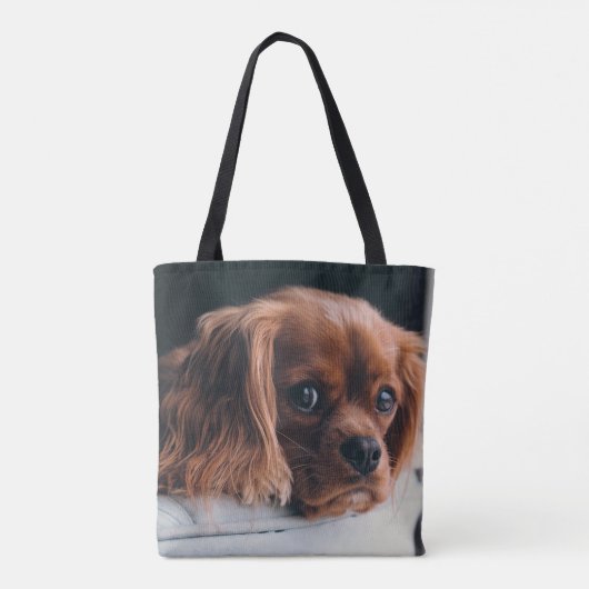 Ruby Cavalier König Charles Spaniel Hund Tasche (Rückseite)