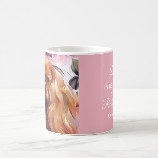 Ruby Cavalier Tasse Vintag (Mittel)