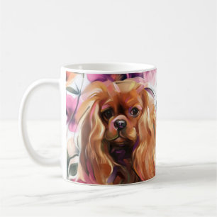 Ruby Cavalier Tasse Vintag