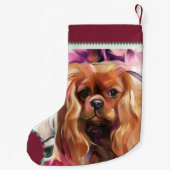 Ruby Cavalier Weihnachtszeit-Strumpf| Türkis Kleiner Weihnachtsstrumpf (Rückseite)