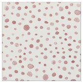 Ruby Confetti Wassercolor Dots Fabric Stoff (Nahaufnahme)