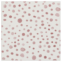 Ruby Confetti Wassercolor Dots Fabric Stoff