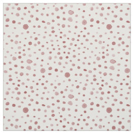 Ruby Confetti Wassercolor Dots Fabric Stoff