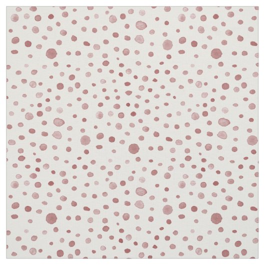 Ruby Confetti Wassercolor Dots Fabric Stoff (Muster)