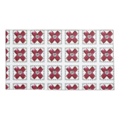 Ruby Cross Kissenbezug (Rückseite-Links)