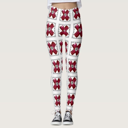 Ruby Cross Leggings (Vorderseite)