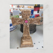 Ruby Cross Postkarte (Vorderseite)