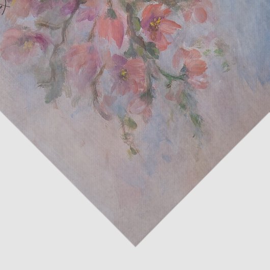 Ruby Crowned Kinglet Bird Seidenpapier (Ausschnitt)