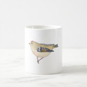 Ruby-Crowned Kinglet niedliche Vogelkunst Kaffeetasse (Mittel)
