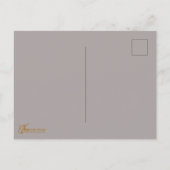 Ruby Crowned Kinglet Postkarte (Rückseite)