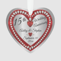 Ruby Diamonds zum 15. Hochzeitstag - Sake