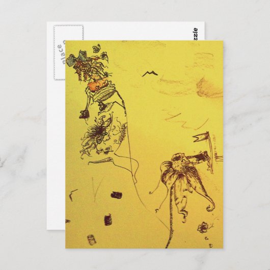 Ruby Dienstag Postkarte (Vorne/Hinten)