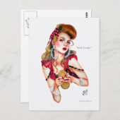 Ruby Dienstag von Elizabeth Austin Postcard Postkarte (Vorne/Hinten)