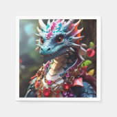 Ruby Dragon Serviette (Vorderseite)