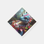 Ruby Dragon Serviette (Ecke)