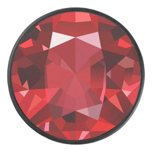 Ruby Eishockey Puck (Vorderseite)