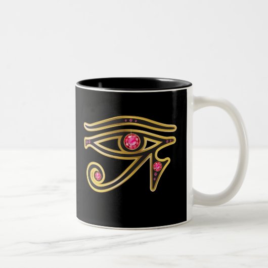 Ruby Eye von Ra in Gold Tasse (Rechts)