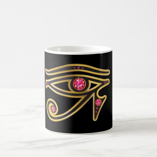 Ruby Eye von Ra in Gold Tasse (Mittel)
