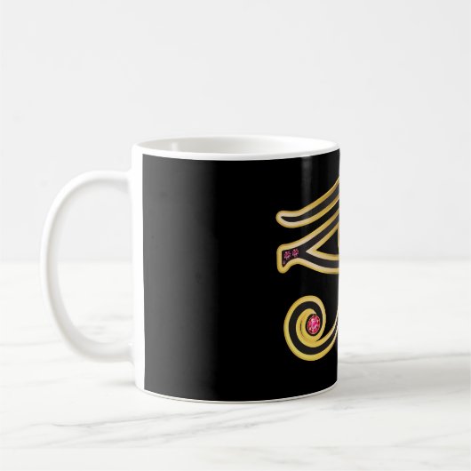 Ruby Eye von Ra in Gold Tasse (Links)