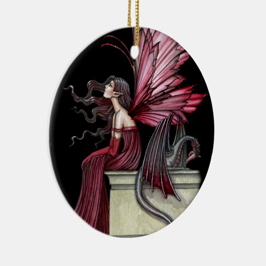 Ruby Fairy and Dragon Ornament (Rechts)