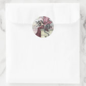 Ruby Fairy Dragon Sticker (Tasche)