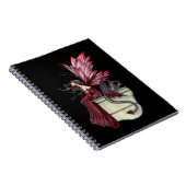 Ruby Fairy und Dragon Notebook Notizblock (Rechte Seite)
