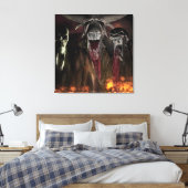 Ruby Falls Horror Art Leinwanddruck (Insitu (Schlafzimmer))