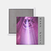 Ruby Falls, Lookout Mountain Magnet (Vorderseite/Rückseite)