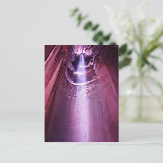 Ruby Falls Postkarte (Stehend Vorderseite)
