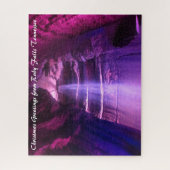Ruby Falls Tennessee. Weihnachtsgrüße Puzzle (Vertikal)