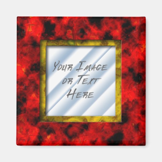 Ruby Frame Magnet (Vorne)