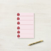 Ruby Gem Stone Checkliste Post-it Klebezettel (Auf Schreibtisch)