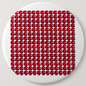 Ruby Gemstone Art, Red Button (Vorderseite)