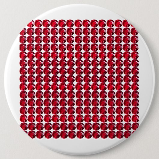 Ruby Gemstone Art, Red Button (Vorderseite)