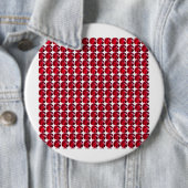 Ruby Gemstone Art, Red Button (Beispiel)