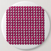 Ruby Gemstone Art, Red Button (Vorderseite)