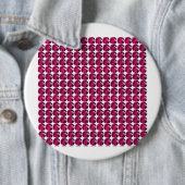 Ruby Gemstone Art, Red Button (Beispiel)