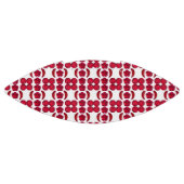 Ruby Gemstone Art, Red Football (Panel)