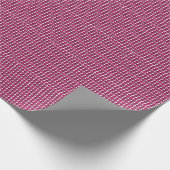 Ruby Gemstone Art, Red Geschenkpapier (Ecke)