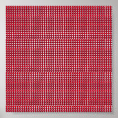 Ruby Gemstone Art, Red Poster (Vorne)