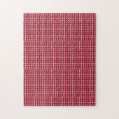 Ruby Gemstone Art, Red Puzzle (Vertikal)